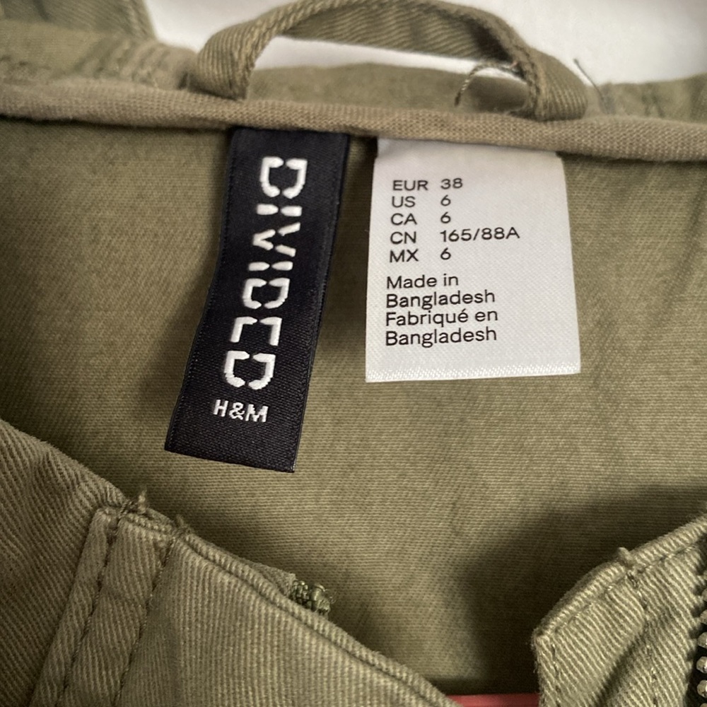 Green army Jacket - Picture 3 of 4